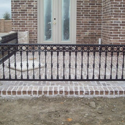 Wrought Iron Porch and Balcony Railing - Products