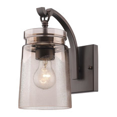Travers 1-Light Wall Sconce, Rubbed Bronze