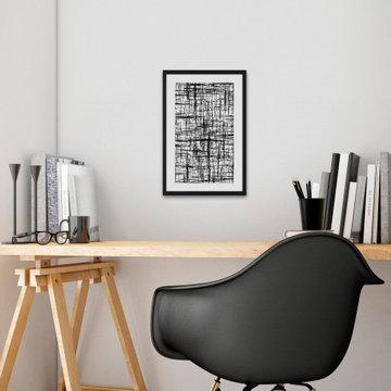 "Aesthetic Singularity" Framed Painting Print