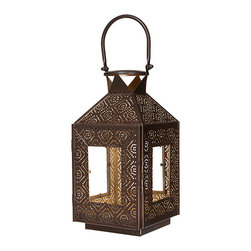 John Lewis Punchwork Lantern - Garden Decoration