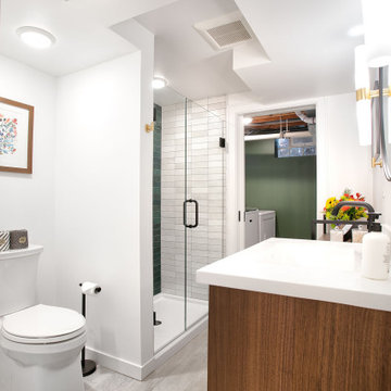 Project 3759-1 Mid-Century Modern Attic and Bath in Arden Hills