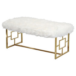 Contemporary Upholstered Benches by Furniture Import & Export Inc.