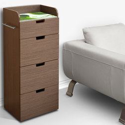 Mobile cabinet in Grey Oak - Products