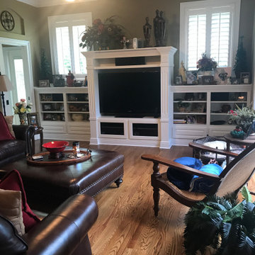 Family Room Revamp Before & After