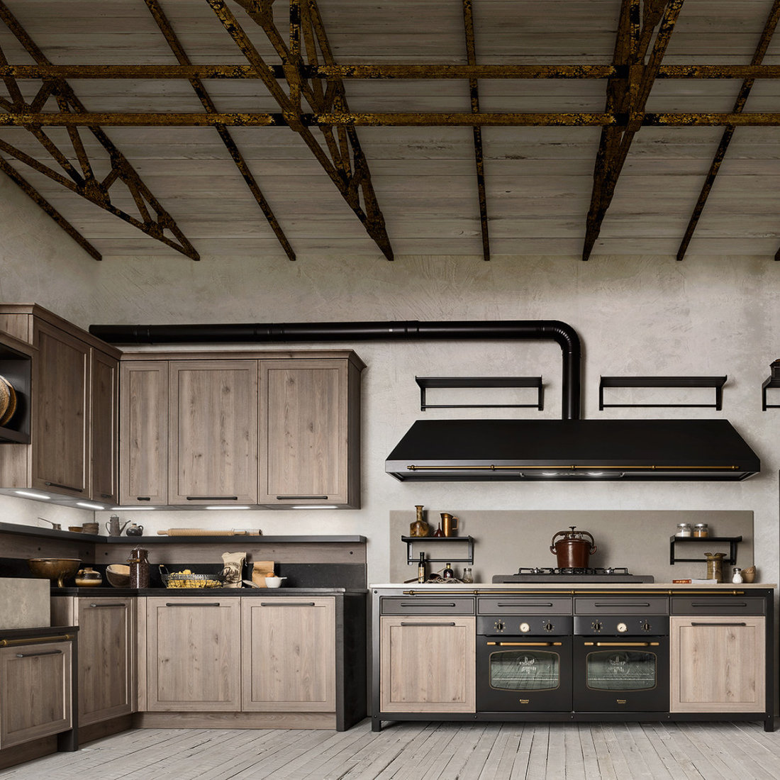 Black Kitchen Collection By Darash