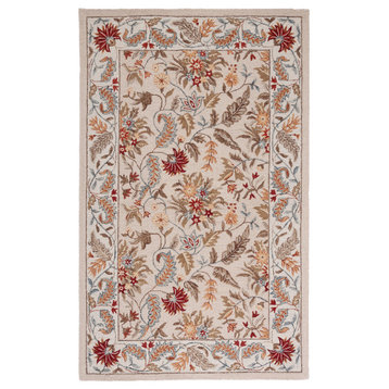 Safavieh Chelsea Collection HK141 Rug, Ivory, 7'9"x9'9"