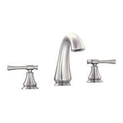 Avanity - Triton 8" Widespread 2-Handle Bath Faucet, Brushed Nickel Finish - Bathroom Faucets And Showerheads
