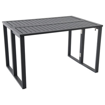 Conrad 31.5-In. x 46-In. Folding Outdoor Console Dining Table