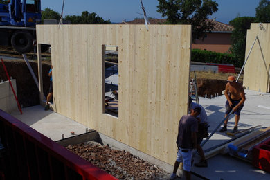 Construction d'une villa en bois à St Raphaël