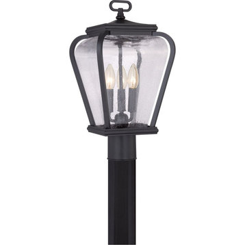 18 Inch Outdoor Wall Lantern Transitional Aluminum - Outdoor - Post Lights