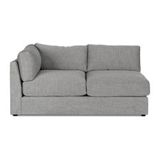 One Arm Sofas Houzz Ulrik Modular Sofa Marbello Tuxedo One Arm Left