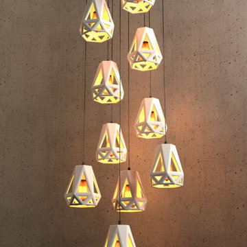 Naaya Trio Cage Chandelier