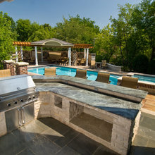 Back patio & Yard
