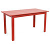Fresh Air Table 58, Apple Red