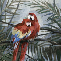 "Friends for Life" Painting Print on Wrapped Canvas, 30"x45"