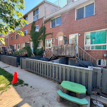 Apartment Complex Fencing in Queen West, Toronto