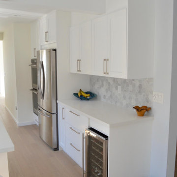 An affordable, modern and open IKEA kitchen design in Los Angeles