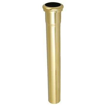 EVP3002 1-1/2" x 12" Brass Slip Joint Tailpiece Extension Tube