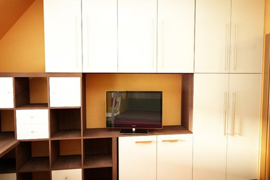 Bedroom - contemporary bedroom idea in Other
