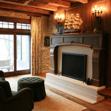 tudor fireplace