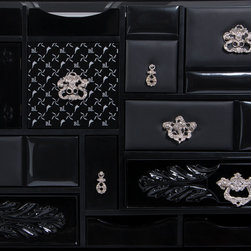 MONDRIAN BLACK Sideboard - Accent Chests And Cabinets
