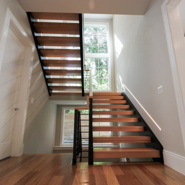 Project #73 | Bold Modern Staircase with Integrated Lighting