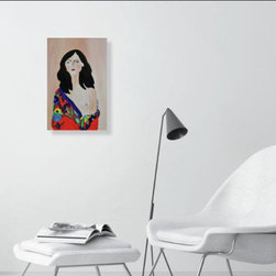 Wall Art - woman in kimono. $105USD - Artwork