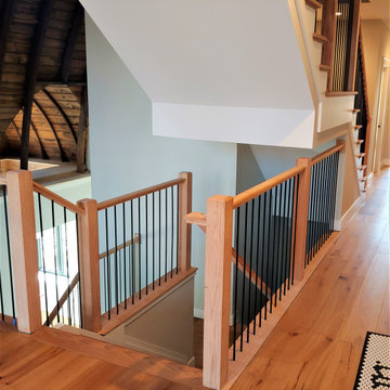 Project #102 | Craftsman-Style Staircase in Farmhouse