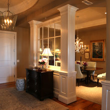 pillars separating rooms