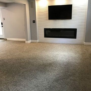 Kids playroom & family room Renovation