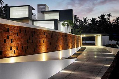 The 'Running Wall' Residence