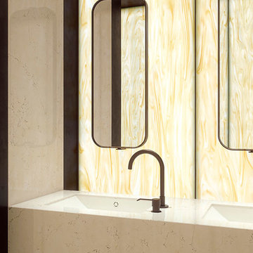 Corian Solid Surface Golden Onyx