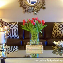 staged living room