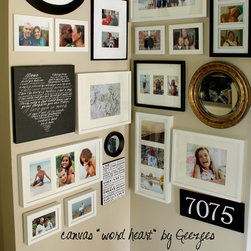 Canvas word art collection by Geezees - Products
