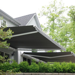 Alutex Madera Giants  Spanning 40'+ Wide. - Awnings