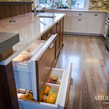 Country-industrial kitchen