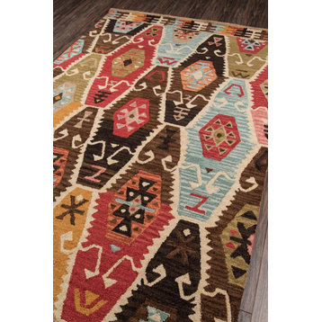 Tangier Hand-Hooked Rug, Multi, 5'x8'