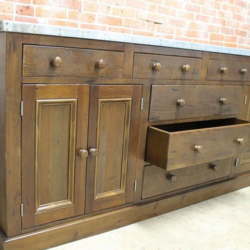 Zinc Tables & Zinc Kitchen Island
