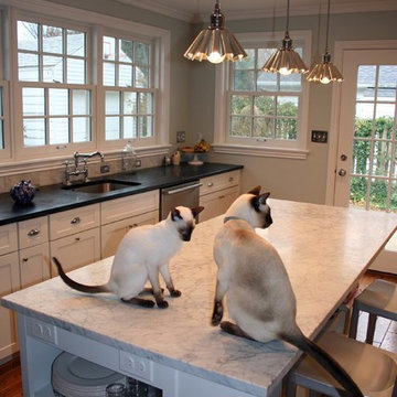 Quaint Kitchen Addition with Screened Porch
