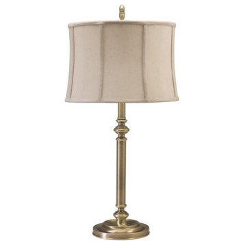 House of Troy Coach CH850-AB 1 Light Table Lamp in Antique Brass