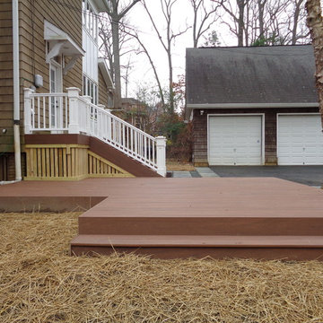 low level deck