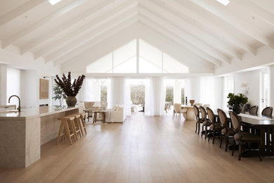 Photo of a large traditional formal enclosed living room in Other with a wood stove.