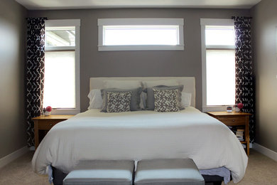 Bedroom - transitional bedroom idea in Other