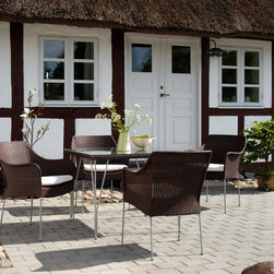 Avantgarde - Venus chairs and Jupiter table - Patio Furniture And Outdoor Furniture