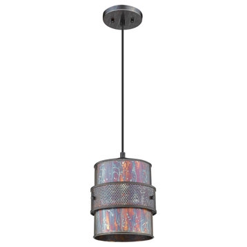 Ryker 1-Light Bronze Patina Pendant