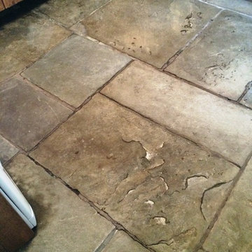 Flagstone floor maintained in Ambleside, Cumbria