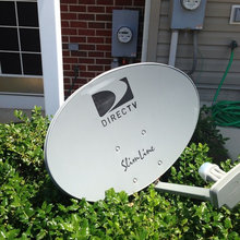 Turning Your Satellite Dish into Yard Art
