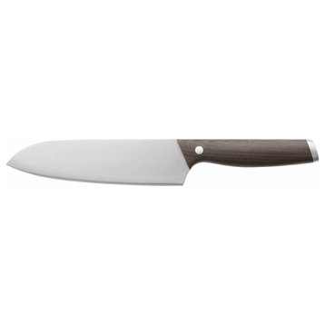 Essentials Rosewood Santoku Knife, 7"