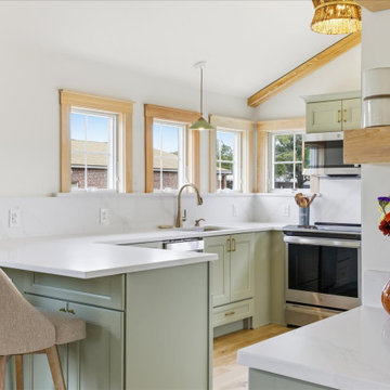 Cottage Kitchen Remodel Southport, NC