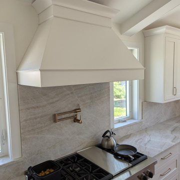 Custom inset kitchen and laundry with dry away